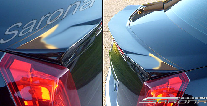 Custom Cadillac CTS  Sedan Trunk Wing (2008 - 2013) - $269.00 (Part #CD-018-TW)